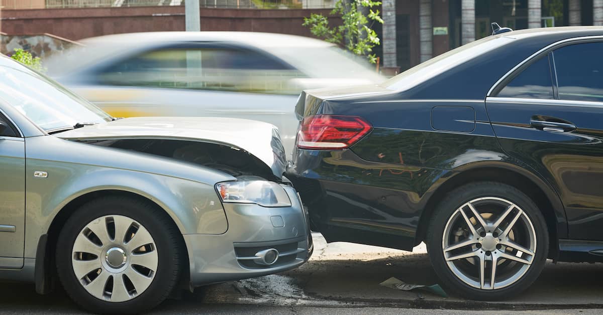 crash site that may lead to a car accident lawsuit | Colling Gilbert Wright