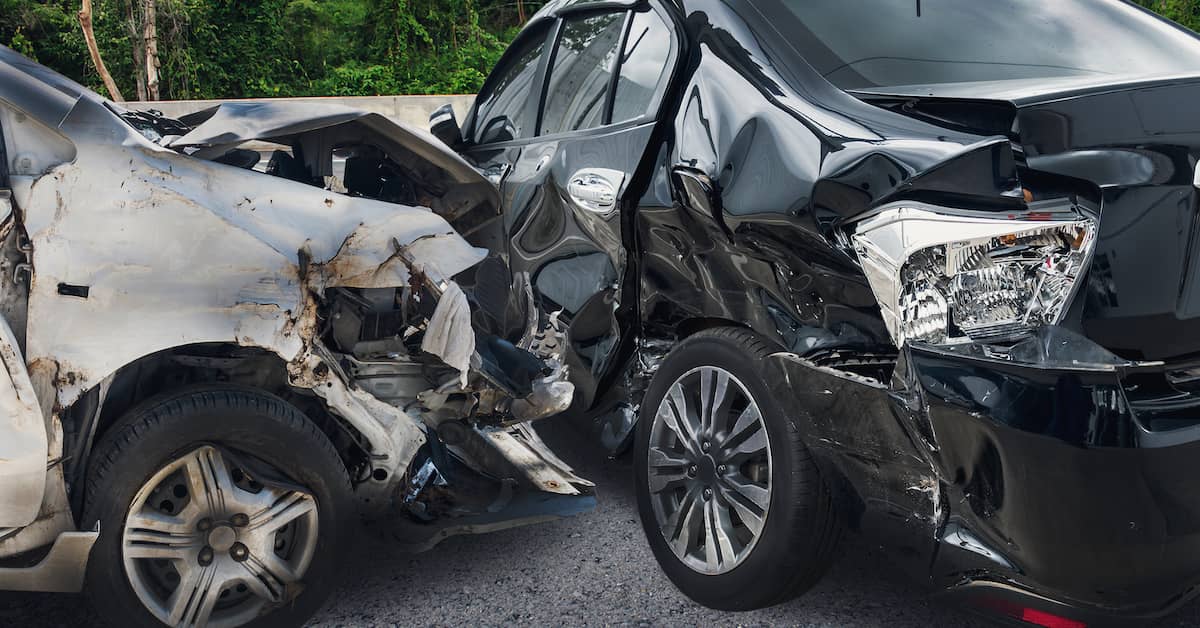 two vehicles crash in an Orlando car accident | Colling Gilbert Wright and Carter