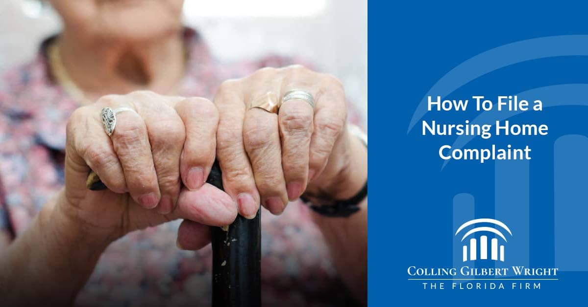 Filing a Nursing Home Complaint for Abuse or Neglect in Florida