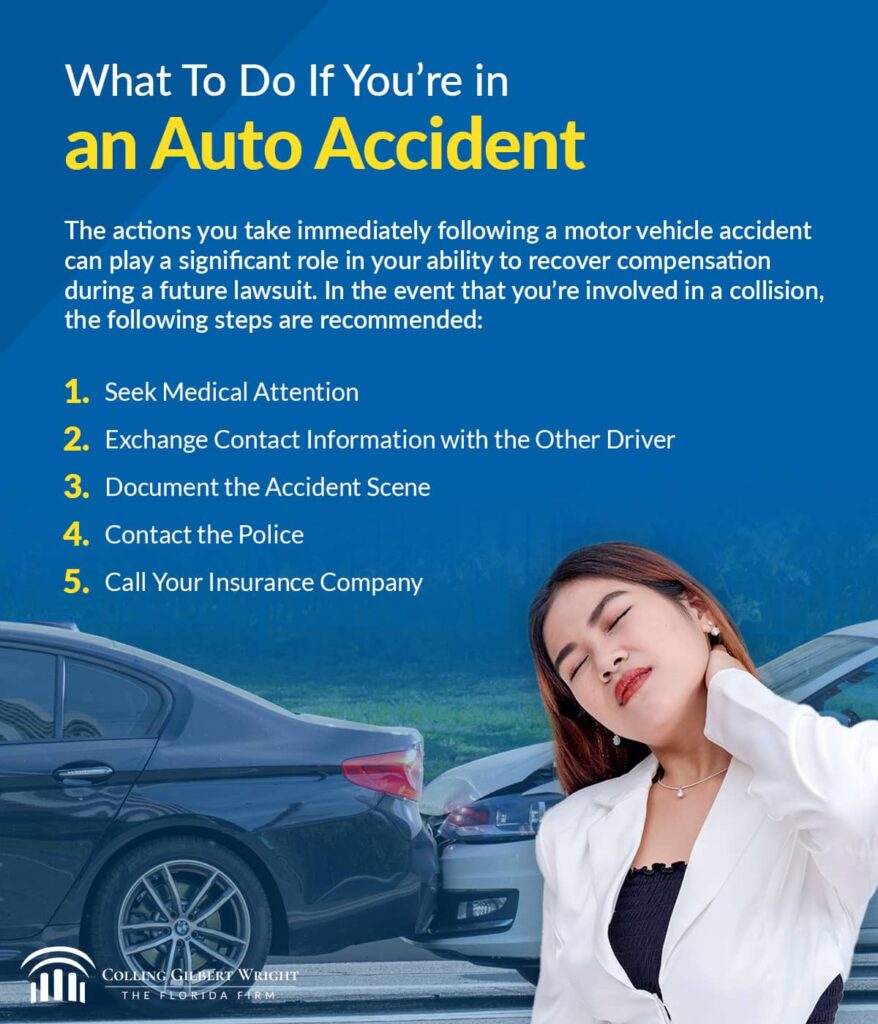 What to do if you're in an auto accident. | Colling Gilbert Wright